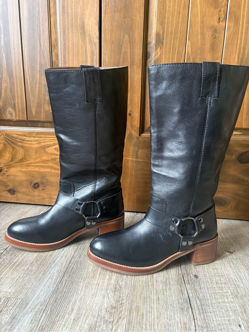 Frye Camryn Tall Harness Boots
